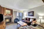 Chamonix 37- Open Floor Plan Living Room, Dining and Kitchen